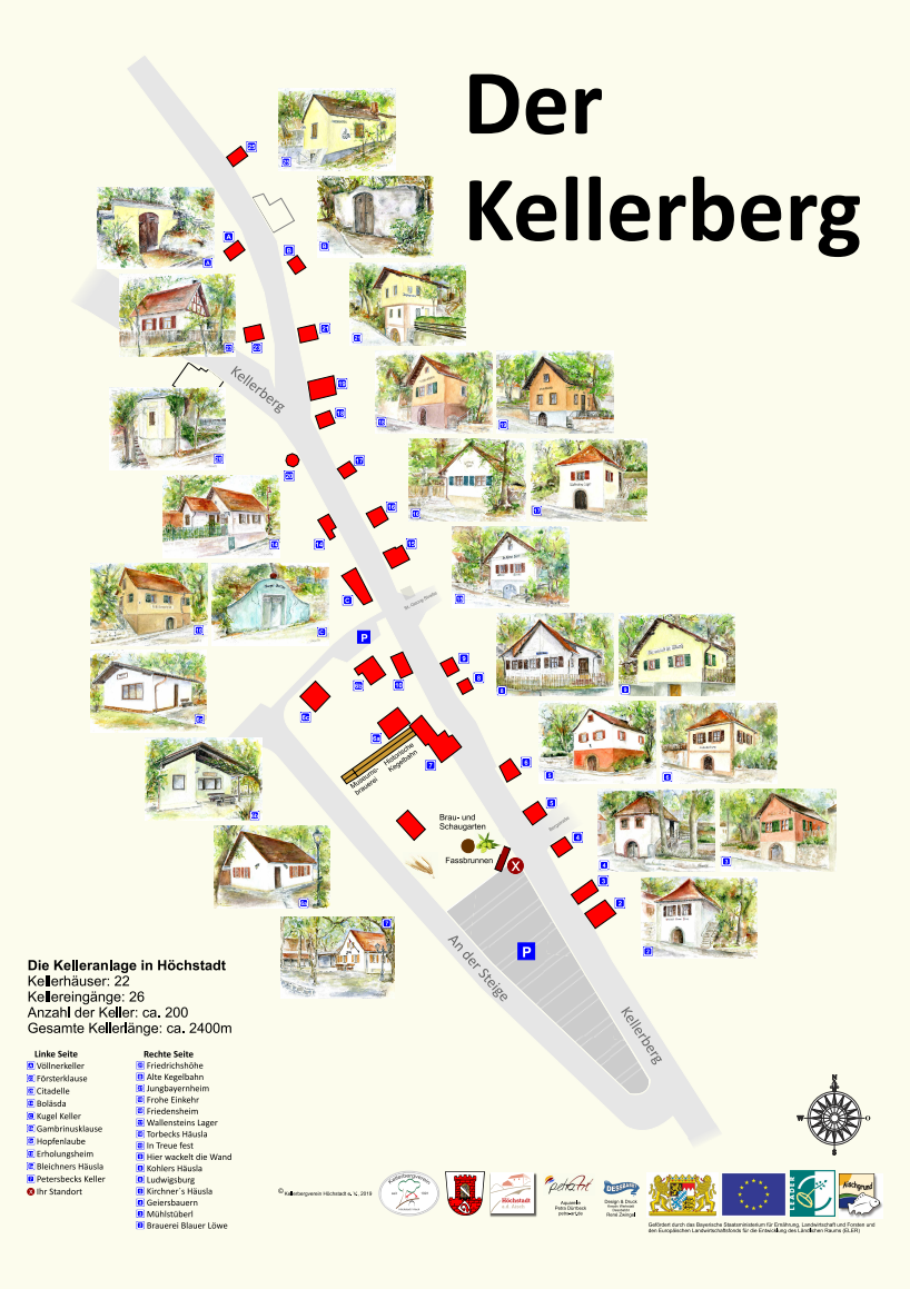 Lageplan Kellerberg Höchstadt